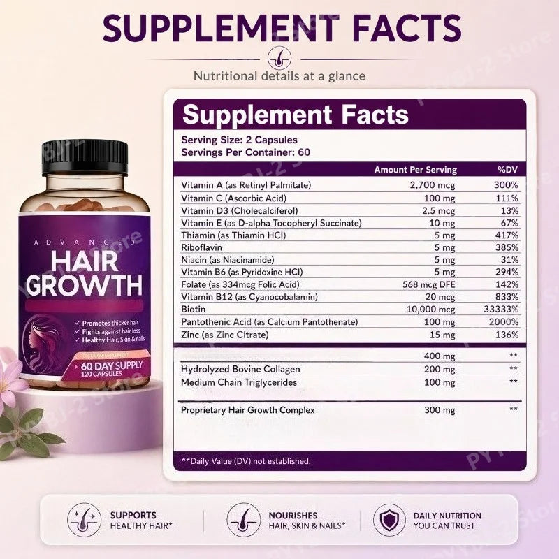 Daily Hair Supplement for Women